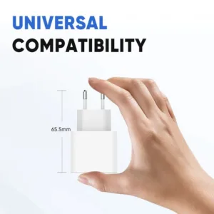 شارژر دیواری ۲۰ وات مدل A2347EU به همراه کابل لایتنینگ