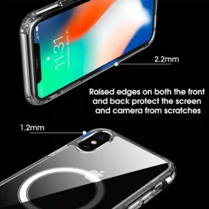 کاور مسیر مدل Silicone Magnetic Magsafe مناسب برای گوشی موبایل اپل iPhone x xs