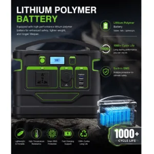 پاور استیشن 300 وات دوپریم مدل GPS-300 ظرفیت 296 وات ساعت