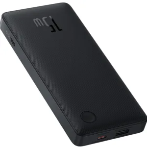 پاوربانک باسئوس 15 وات مدل Airpow Lite PPAP-10A Cosmic ظرفیت 10000 میلی آمپر ساعت