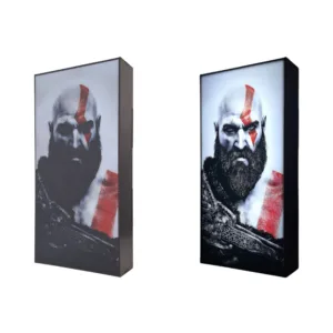 لایت باکس گیمینگ مدل آرسولایت طرح God of War کد AB06