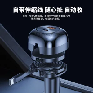 شارژر فندکی 62 وات هیسکا مدل HCC-336