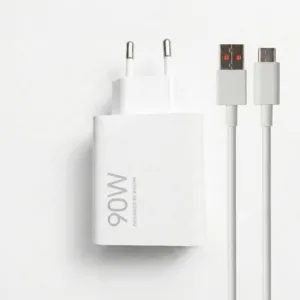 شارژر دیواری 90 وات مدل MDY-15-EK به همراه کابل تبدیل USB به USB-C