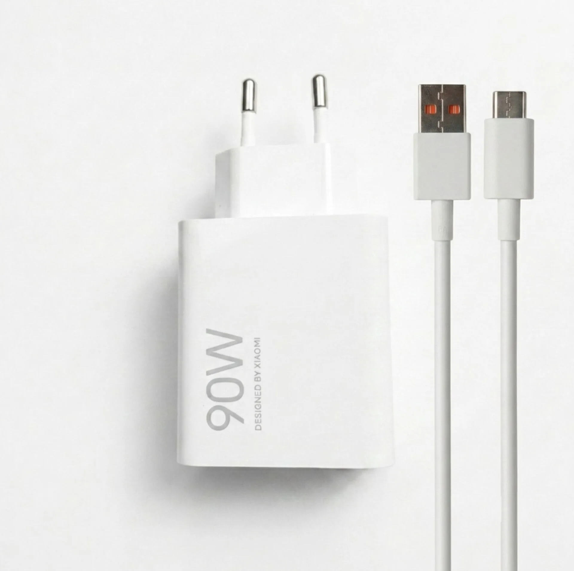 شارژر دیواری 90 وات مدل MDY-15-EK به همراه کابل تبدیل USB به USB-C