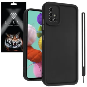 کاور لوکسار مدل a51 -Puffer band مناسب برای گوشی موبایل سامسونگ Galaxy A51 / M40S به همراه بند