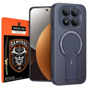 کاور سامورایی مدل Carbon Stand مناسب برای گوشی موبایل شیائومی Redmi Note 15 Pro Plus / Poco M8 Pro 5G