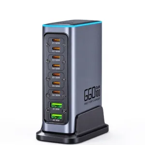 شارژ رومیزی فکسیت 660 وات 8 پورت مدل WLX-FBL 660W