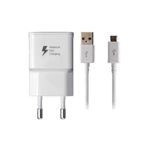 شارژر دیواری مدل EP-TA20EWE به همراه کابل تبدیل microUSB