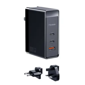 آداپتور شارژر مک دودو مدل CH-810 3Port 5A QC3.0 PD 100W