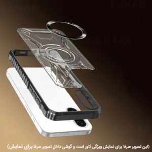 کاور لوکسار مدل 13promax _Luxmag مناسب برای گوشی موبایل اپل iPhone 13 Pro Max