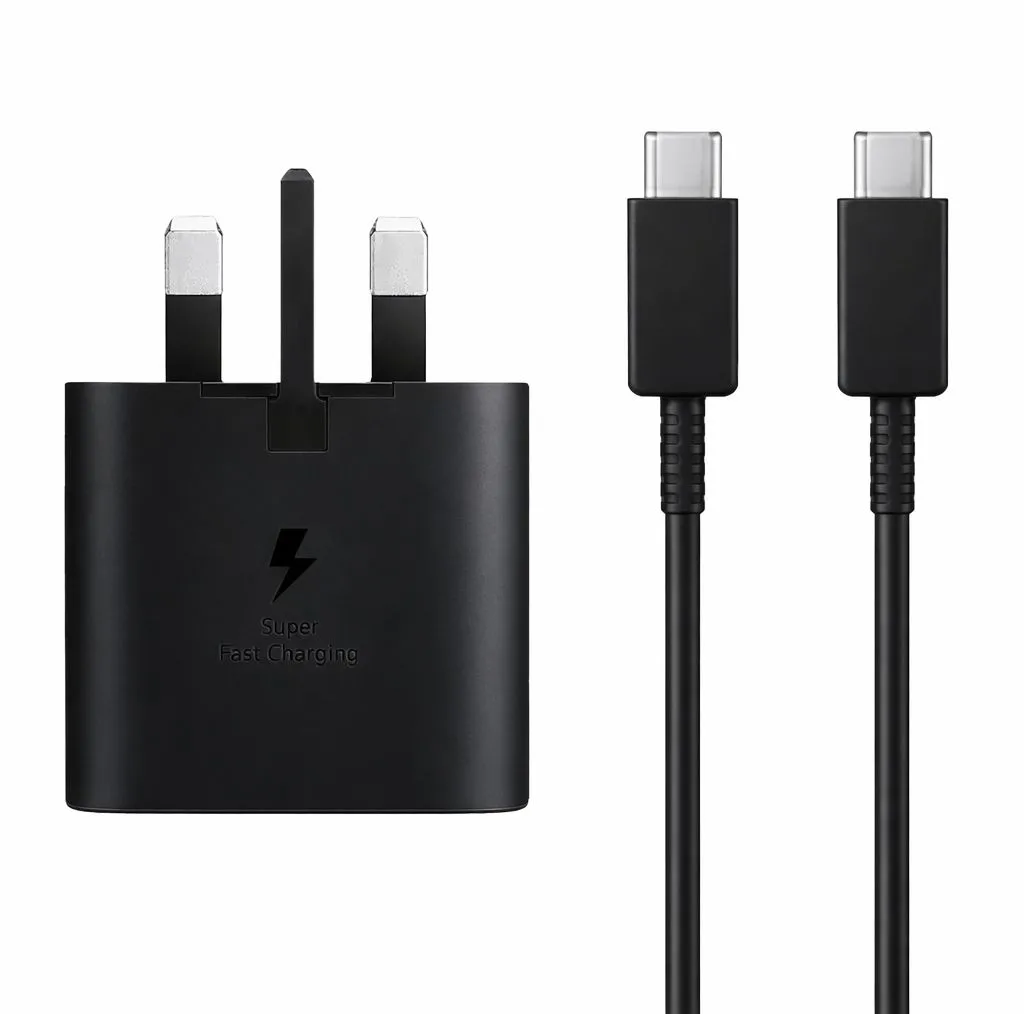 شارژر دیواری 25 وات مدل EP-TA800NWEGGB MV-25W به همراه کابل USB-C