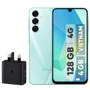 گوشی موبایل سامسونگ مدل Galaxy A16 4G دو سیم کارت ظرفیت 128 گیگابایت و رم 4 گیگابایت - ویتنام - به همراه شارژر 25 وات سامسونگ