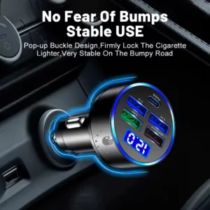 شارژر فندکی 35 وات اکی یس مدل USB3QC3PD1