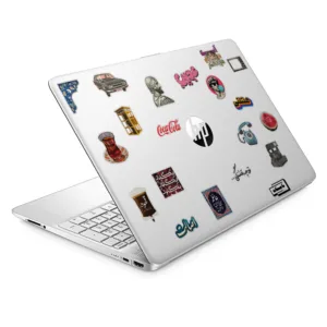 استیکر لپ تاپ و موبایل طرح نوستالژی کد N51004 مجموعه 20 عددی
