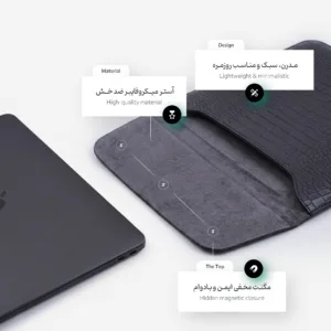 کاور لپ‌تاپ پروین مدل LC25 مناسب برای Yoga Slim 7 15.6inch