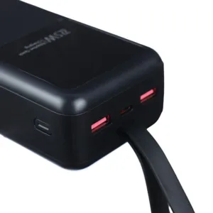 پاوربانک 22.5 وات اکسیژن مدل OX-120 ظرفیت 30000 میلی آمپر ساعت