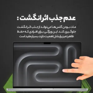 محافظ صفحه نمایش آنتی رفلکس مولتی نانو مدل X-S2M مناسب برای لپ تاپ 15.6 اینچ بسته دو عددی