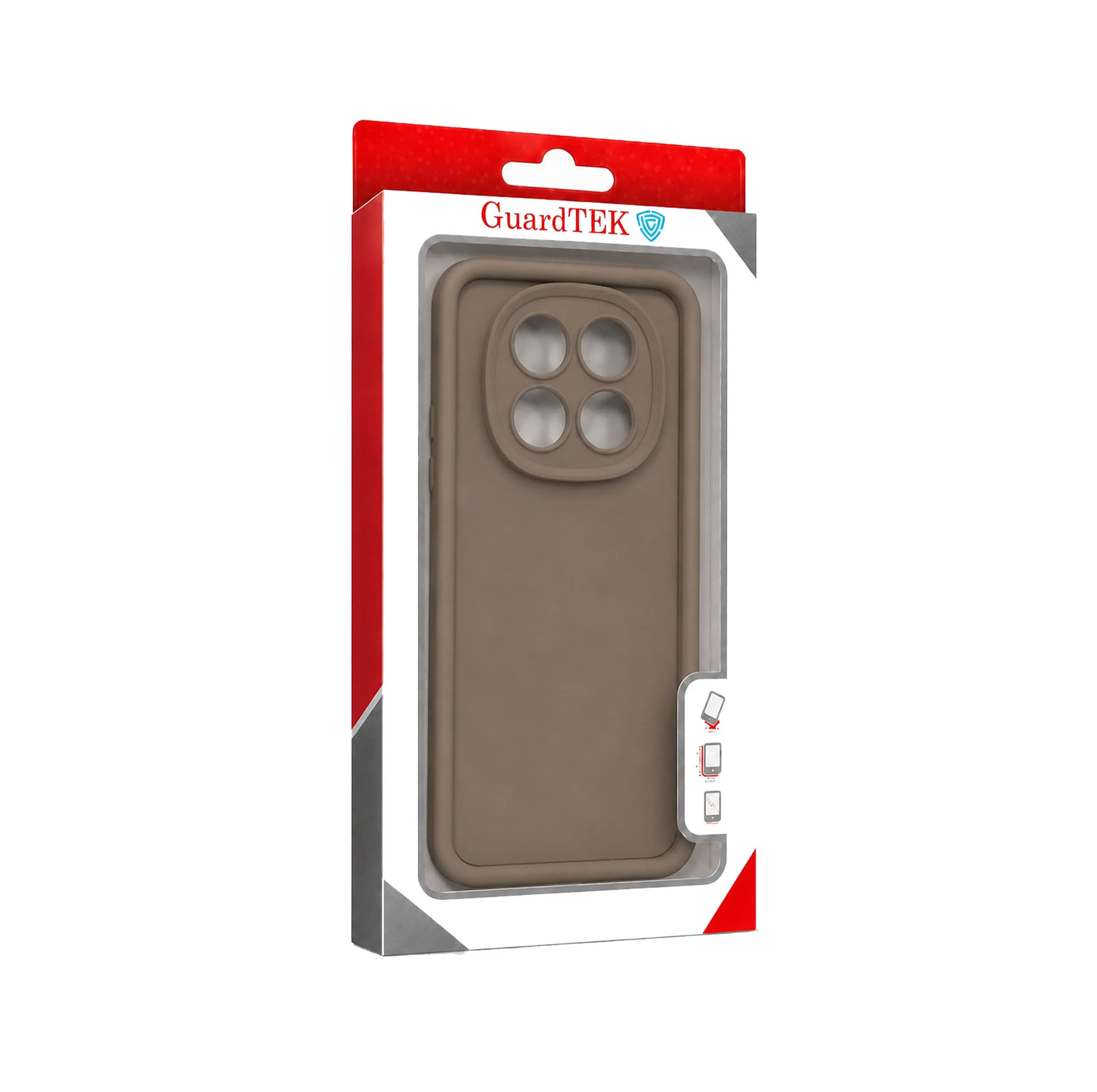 کاور گاردتک اساک مدل Silicone Puffer مناسب برای گوشی موبایل شیائومی Redmi Note 15 Pro 4G