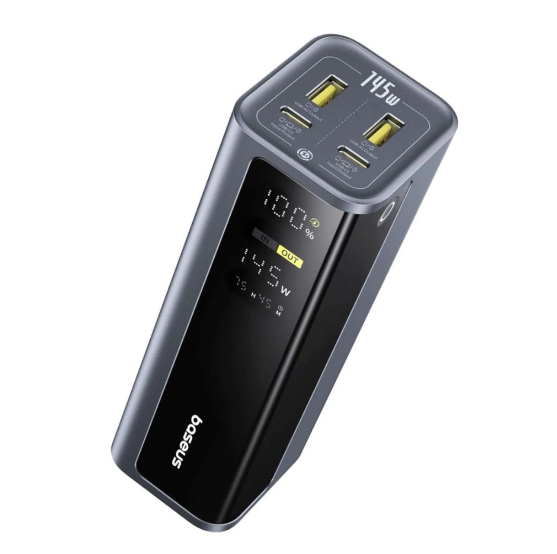 پاوربانک بیسوس مدل EnterGeek GP12 145w ظرفیت 20800 میلی آمپر ساعت