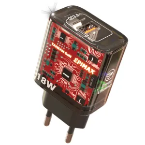 شارژر دیواری 20 وات اپی مکس مدل TAIWAN GaN EU-148
