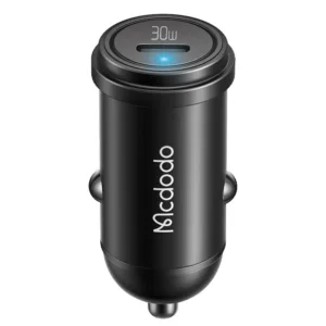 شارژر فندکى 30وات مک دودو مدل CC-749 به همراه كابل تبديل لایتنینگ