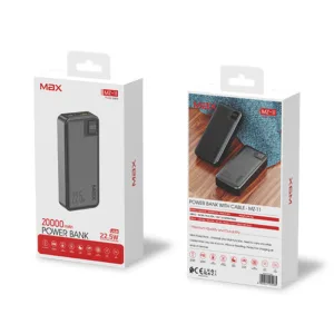 پاوربانک 22.5 وات تویین مکس مدل MZ-11 ظرفیت 20000 میلی‌آمپرساعت