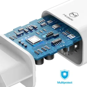 شارژر دیواری مک دودو مدل CH-6721 به همراه کابل تبدیل USB-C