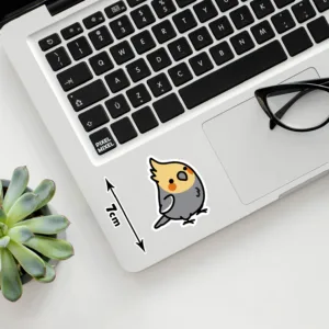 استیکر لپ تاپ پیکسل میکسل مدل عروس هلندی گوگولی