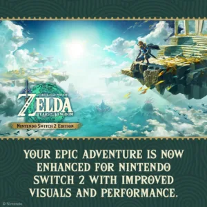 بازی The Legend of Zelda: Tears of the Kingdom مخصوص Nintendo Switch 2