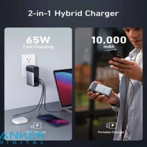 آداپتور شارژر انکر مدل POWERBANK GANPRIME733