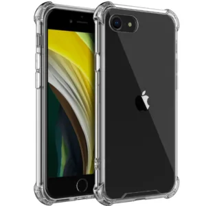 کاور مدل ژله ای مناسب برای گوشی موبایل اپل iphone 7 / 8 / SE2 / SE3 به همراه محافظ لنز دوربین