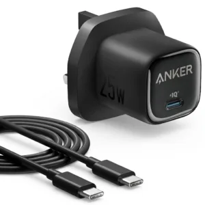 شارژر دیواری 25 وات انکر مدل A2656 به همراه کابل USB-C به طول 1.5 متر