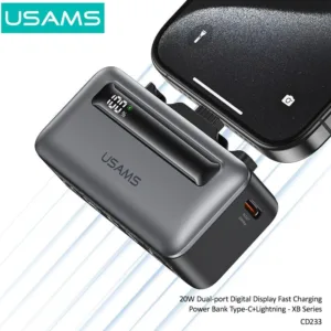 مینی پاوربانک یوسمز مدل CD233 ظرفیت 4500 میلی آمپر ساعت