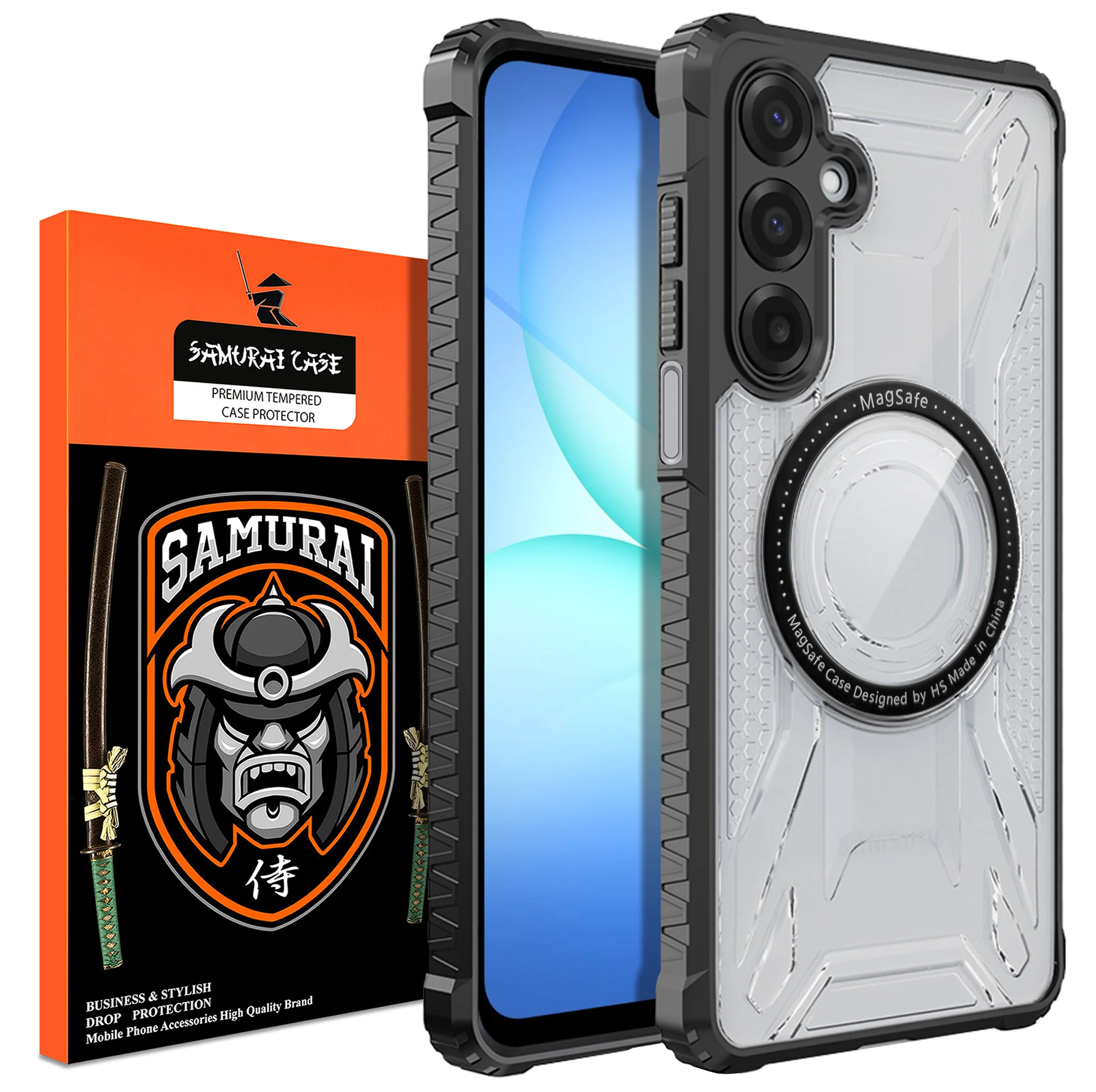 کاور سامورایی مدل Shocksafe مناسب برای گوشی موبایل سامسونگ Galaxy A17 4G / A17 5G