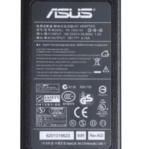 شارژر لپ تاپ 19 ولت 4.74 آمپر مدل ADP-90SB BB مناسب برای لپ تاپ ایسوس VivoBook X756UW