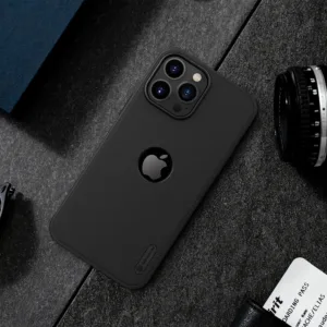 کاور نیلکین مدل (Super Frosted Shield Pro (Logo CutOut مناسب برای گوشی موبایل اپل IPhone 13 Pro Max