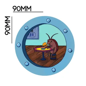 برچسب لپ تاپ طرح پنجره باب کد 02