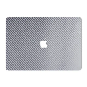 برچسب پوششی ماهوت طرح Silver Carbon مناسب برای لپ تاپ Macbook 12inch Retina