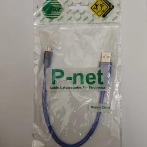 کابل تبدیل USB به microUSB پی-نت مدل 3001 طول 0.3 متر