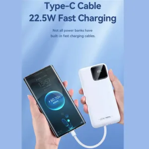 پاوربانک ریمکس مدل Fast Charge 513 ظرفیت 20000 میلی آمپر ساعت