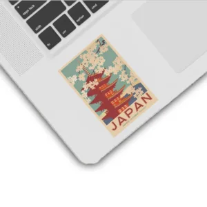 استیکر لپ تاپ و موبایل گوفی طرح ژاپن مدل Japan 3