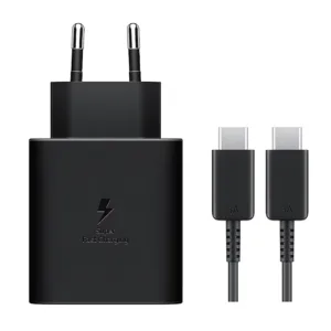 شارژر دیواری 50 وات سامسونگ مدل EP-T5020XBEGWW به همراه کابل USB-C