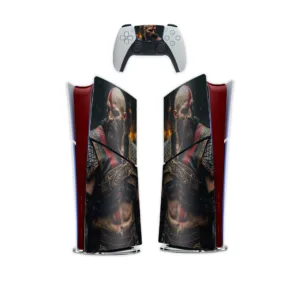 برچسب کنسول بازی پلی استیشن 5 اسلیم کایمون مدل god of war کدP5S011 بسته 6عددی