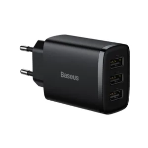شارژر دیواری باسئوس مدل Compact Charger 3port