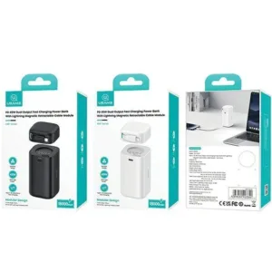 پاور بانک  یوسمز مدل cd217 ظرفیت 18000 میلی آمپرساعت