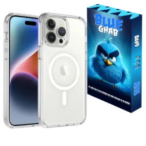 کاور بلو قاب مدل مگ سیف کد 01 مناسب برای گوشی موبایل اپل iPhone 15 Pro Max