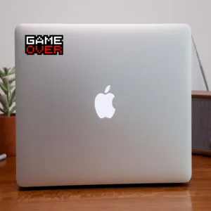 استیکر لپ تاپ طرح Game Over کد ST-93