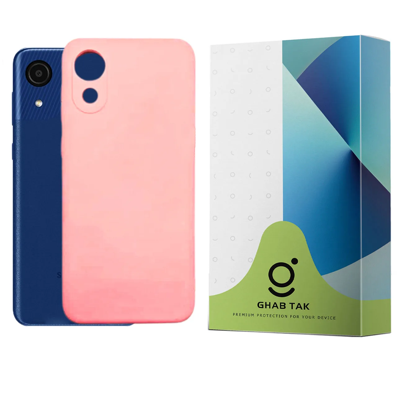 کاور قاب تک طرح سیلیکونی مدل Guard-05 مناسب برای گوشی موبایل سامسونگ Galaxy A03 Core