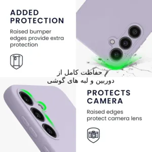 کاور شارک قاب مدل سیلیکونی مناسب برای گوشی موبایل سامسونگ Galaxy M52