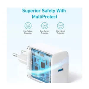 شارژر دیواری 20 وات انکر مدل Select Charger A2347